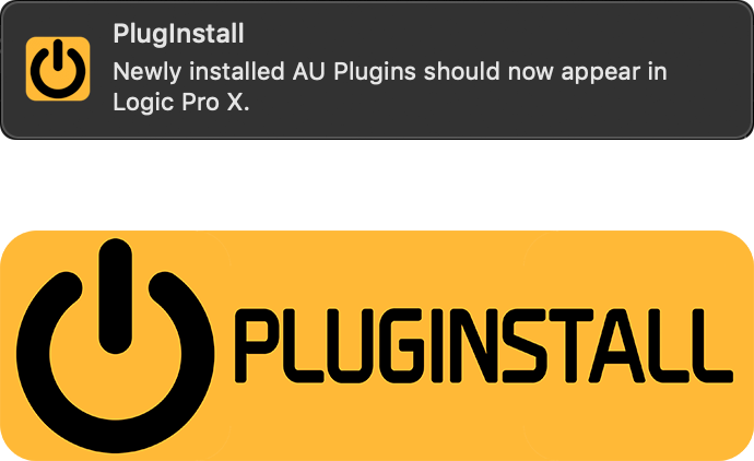 PlugInstall: Newly installed AU Plugins should now appear in Logic Pro X.